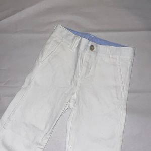 Janie and Jack all white dress pants